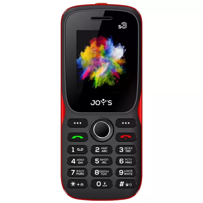 joy's JOYS S3 BLACK RED Photo 1