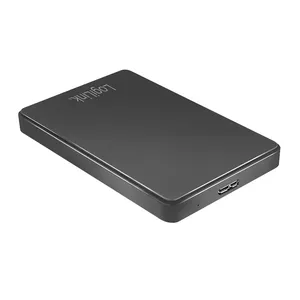 LogiLink UA0339 cieto disku uzglabāšanas sistēma HDD/SSD korpuss Melns 2.5"