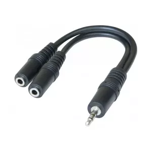 Audio splitter Hypertec 720129-HY Black