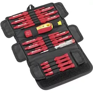 Screwdriver blade set cimco 11 7862 VDE — 18-piece insulated blades