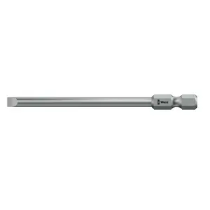 Wera screwdriver bit 3 mm flat 50 mm, 1/4" hex shank (Wera 800/4 Z bits)