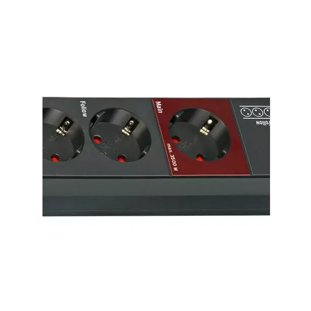 Brennenstuhl Secure-Tec Power Extension Cord 3m, 6 Outlets Photo 5