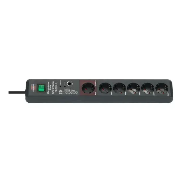 Brennenstuhl Secure-Tec Power Extension Cord 3m, 6 Outlets Photo 9