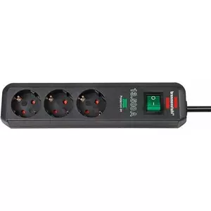Розетка BRENNEN Power Outlet Eco-Line 3x CEE 7/4 + 1x CEE 7/7 с центральным выключателем