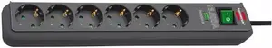 Brennenstuhl 1159710515 power extension 5 m 6 AC outlet(s) Indoor Anthracite