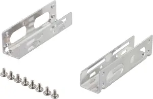 Deltaco RAM-2 Universal HDD mounting bracket for computer case, silver