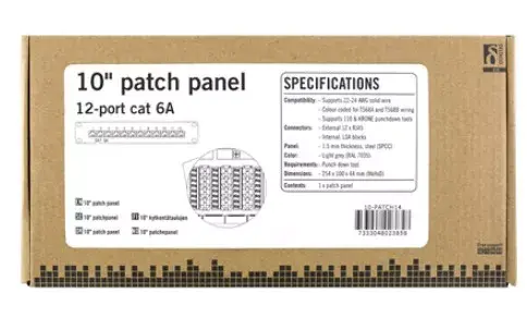 Patch Panel Deltaco 10-PATCH14 Photo 4