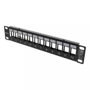 Patch Panel 1U Deltaco 10-PATCH18