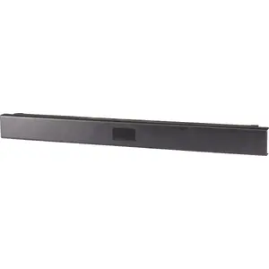 Blind panel Deltaco 19-8 Plastic Black 1U 90g