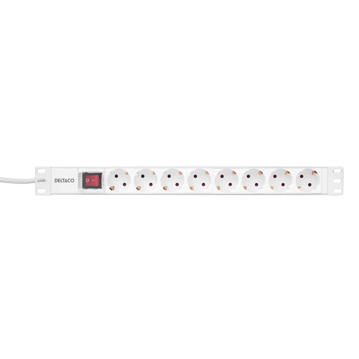 Deltaco GT-8531W Strāvas pagarinātājs ar 8