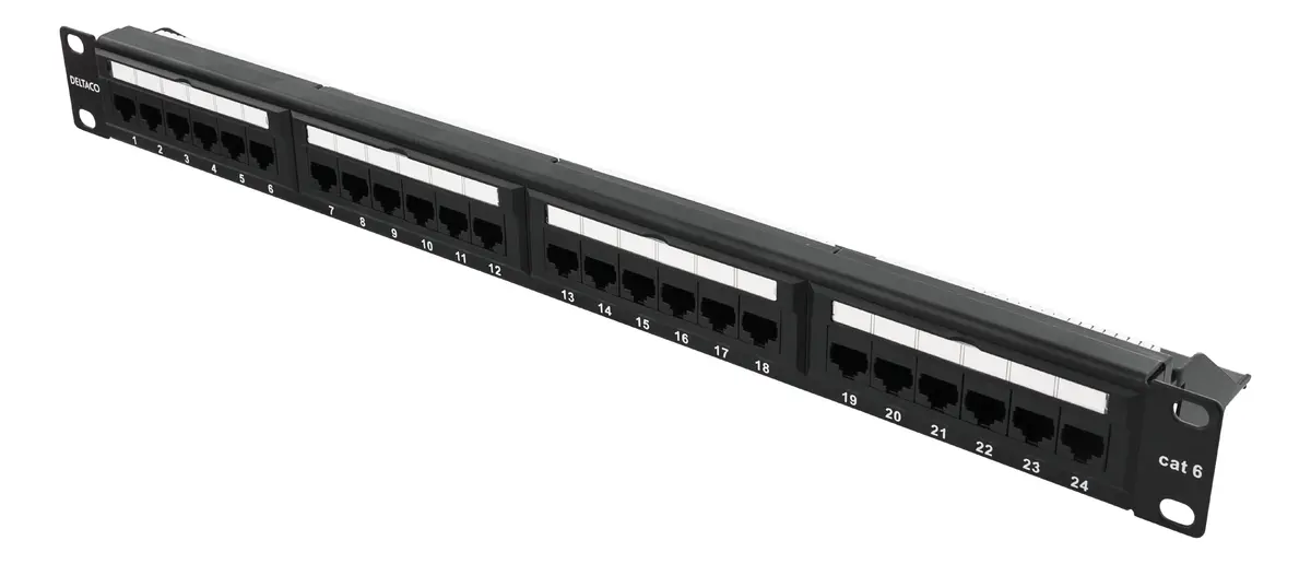 DELTACO PAN-112 Patch Panel Photo 2