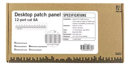 Patch Panel Deltaco PAN-213 Photo 4