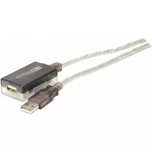 USB Cable CUC Exertis Connect 149213 USB 2.0 USB A Grey Transparent