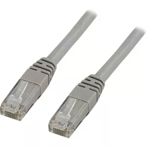 Networking Cable Deltaco Cat5e 3m RJ-45 U/UTP Grey