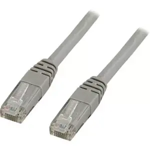 Сетевой кабель Deltaco UTP Cat5e RJ-45 5м Серый