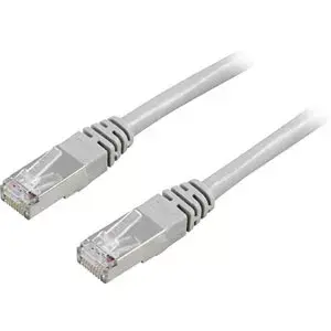 Networking Cable Deltaco FTP Cat6 RJ-45 0.5m Grey