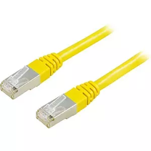Networking cable Deltaco FTP Cat6 RJ-45 RJ-45 0.5 m Yellow