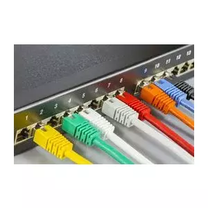 Networking cable Deltaco STP-611G RJ45 Cat6 1.5m Black