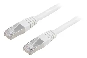 Deltaco STP-615V networking cable White 15 m Cat6 F/UTP (FTP)