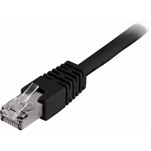 Сетевой кабель Deltaco STP-620S черный 20м Cat6 F/UTP