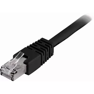 Сетевой кабель Deltaco STP-630 RJ-45 Cat6 30 м Черный