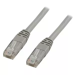 Networking cable Deltaco TP-610 RJ-45 Cat6 10 m Grey