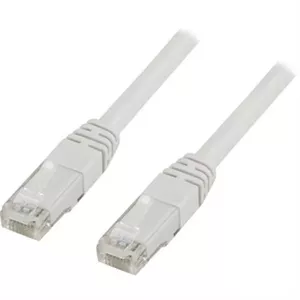 Сетевой кабель Deltaco TP-611V RJ-45 Cat6 1.5м белый