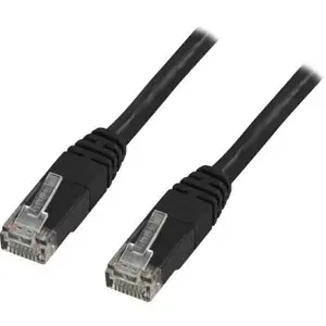 Networking cable Deltaco UTP Cat6 RJ-45 RJ-45 5 m Black