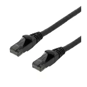 Networking Cable Deltaco UUTP-1503 RJ-45 Cat6 2 m Black