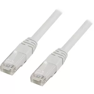 Сетевой кабель Deltaco V1-TP RJ-45 Ethernet 1 м Белый