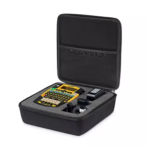 Etiķešu printeris Dymo Rhino 4200 Wireless QWERTY — termotransfere, LED displejs, Li‑Ion akumulators, bezvadu, 100 formāti