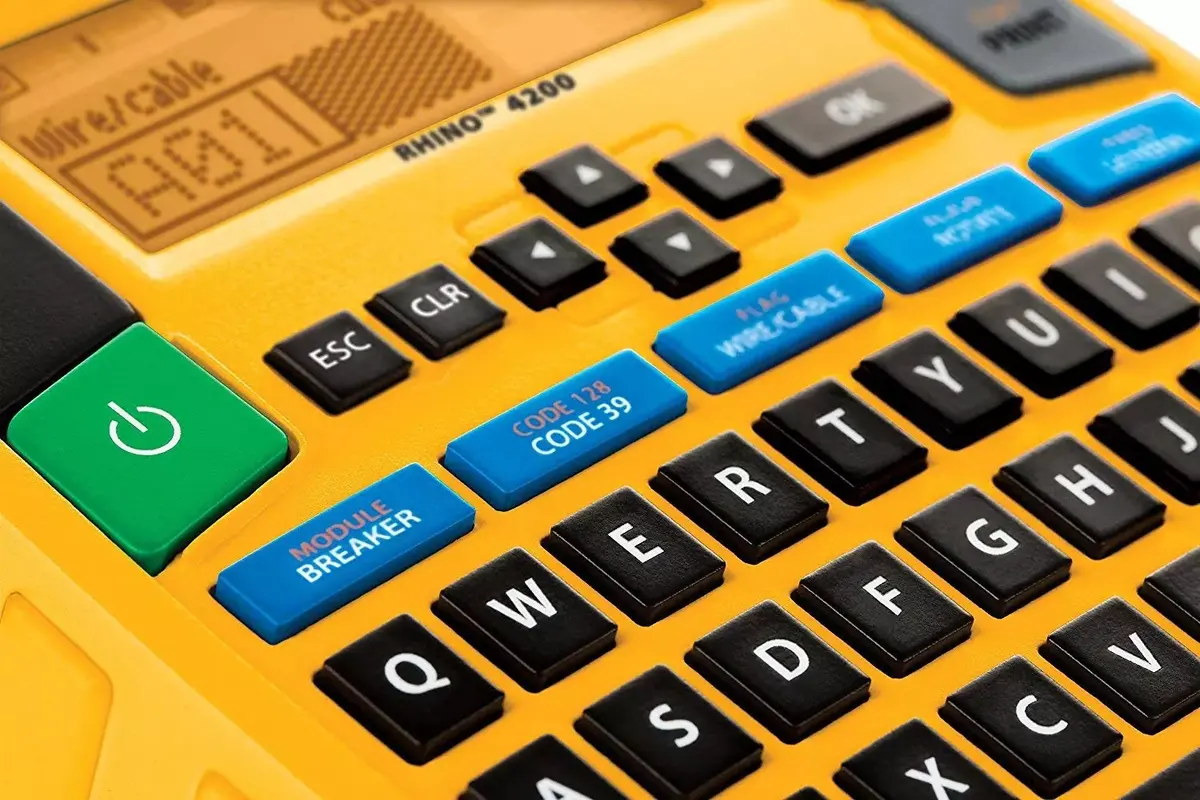 Etiķešu printeris Dymo Rhino 4200 Wireless QWERTY Photo 6