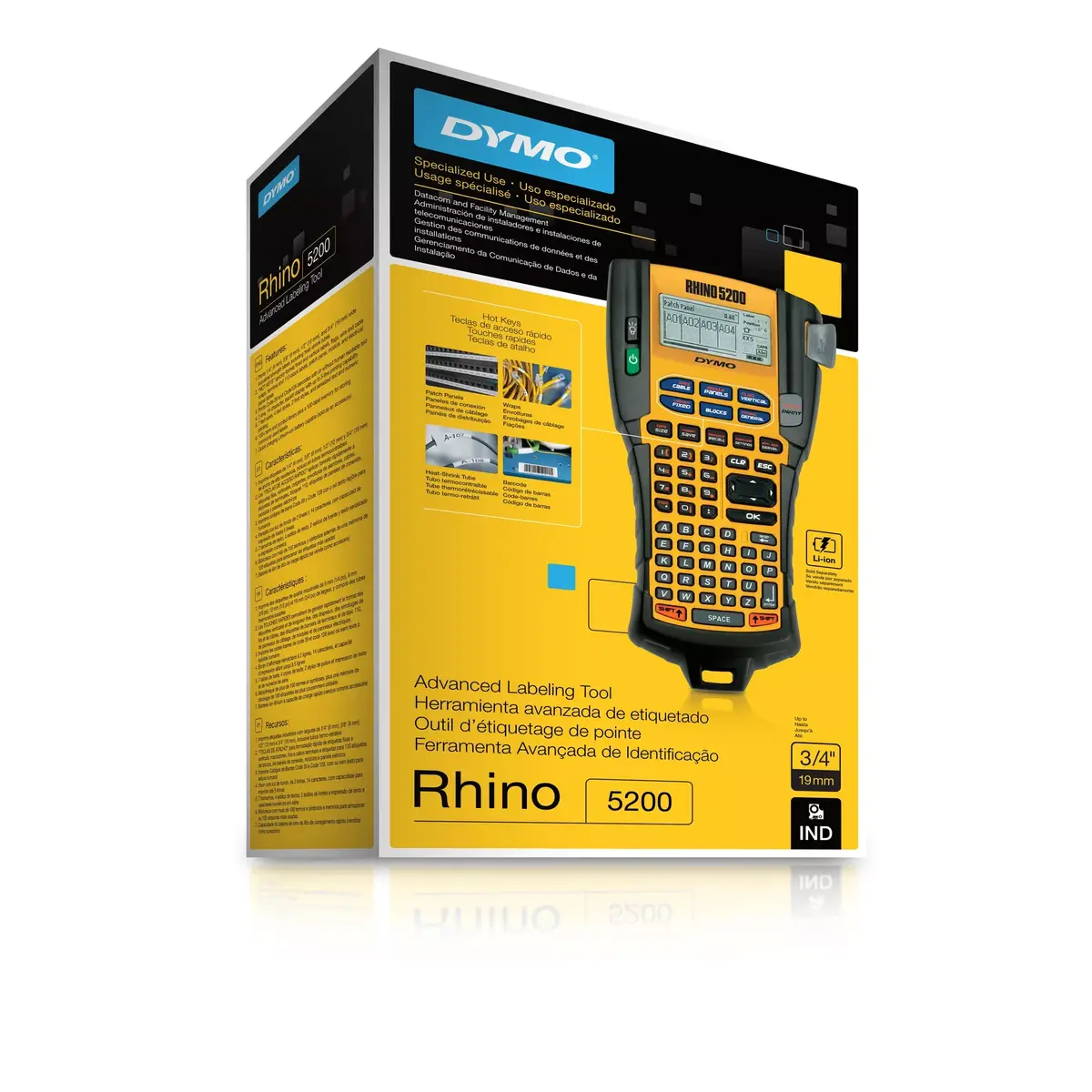 Etiķešu printeris DYMO RHINO 5200 Photo 4