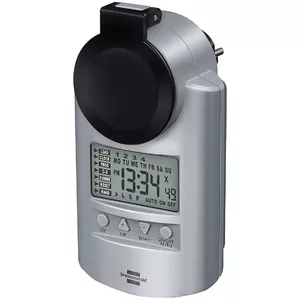 Brennenstuhl Primera-Line Weekly Timer DT IP 44 Silver