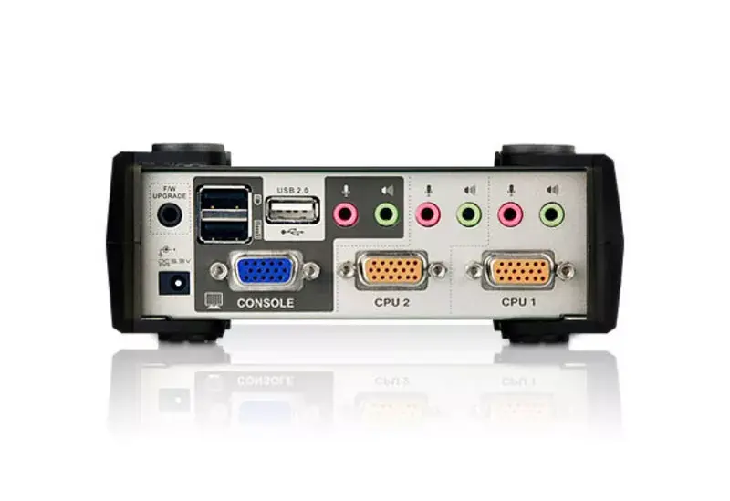 ATEN 2 porta USB/PS/2 VGA KVM slēdzis Photo 2