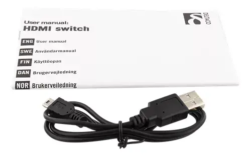 Video splitter Deltaco HDMI-7044 Photo 3