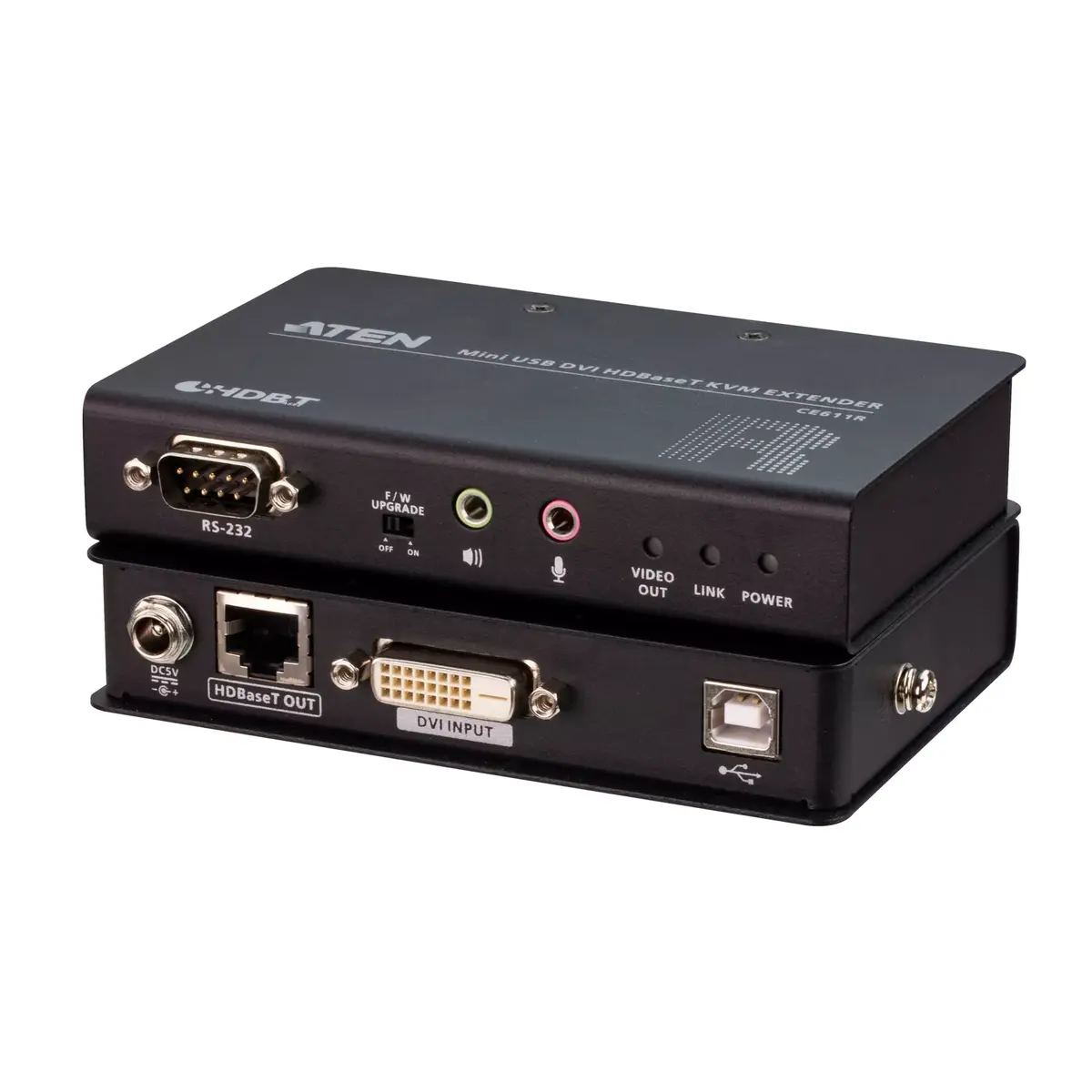 KVM удлинитель ATEN Mini USB DVI HDBaseT Photo 2