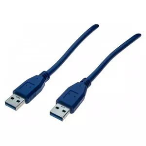 EXC 532477 USB kabelis 2 m USB 3.2 Gen 2 (3.1 Gen 2) USB A Zils