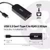 Адаптер USB 3.2 Gen1 Type C на RJ45 CLUB3D CAC-1520 Photo 2