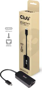 Адаптер USB 3.2 Gen1 Type C на RJ45 CLUB3D CAC-1520