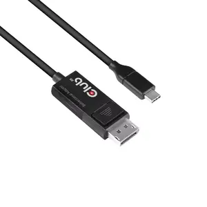 USB Type C Cable to DP 1.4 8K60Hz CLUB3D CAC-1557 1.8m