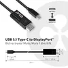 USB Type C кабель на DP 1.4 8K60Hz CLUB3D Photo 4
