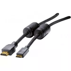 HDMI Cable Hypertec 128271-HY 2m HDMI Type A Type C Black