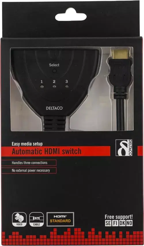 HDMI кабель Deltaco HDMI-7001 Photo 3