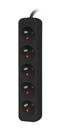 Удлинитель Lanberg PS0-05E-0100-IEC-BK Photo 4