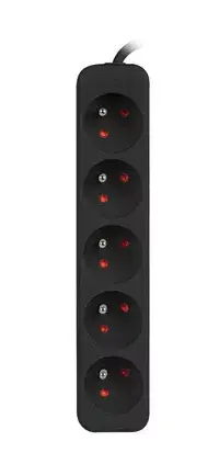 Удлинитель Lanberg PS0-05E-0100-IEC-BK Photo 5