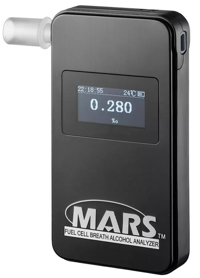Alkometricis Alcovisor Mars BT pārnēsājamais ar