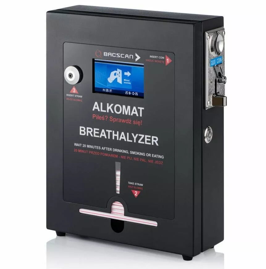 Stacionārs alkotesteris BACscan F-3 (elektroķīmisks sensors)