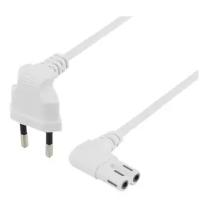 Power Cable Deltaco DEL-109BT 2m CEE7/16 C7 Coupler