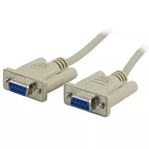 Deltaco DEL-25A serial cable Beige 3 m